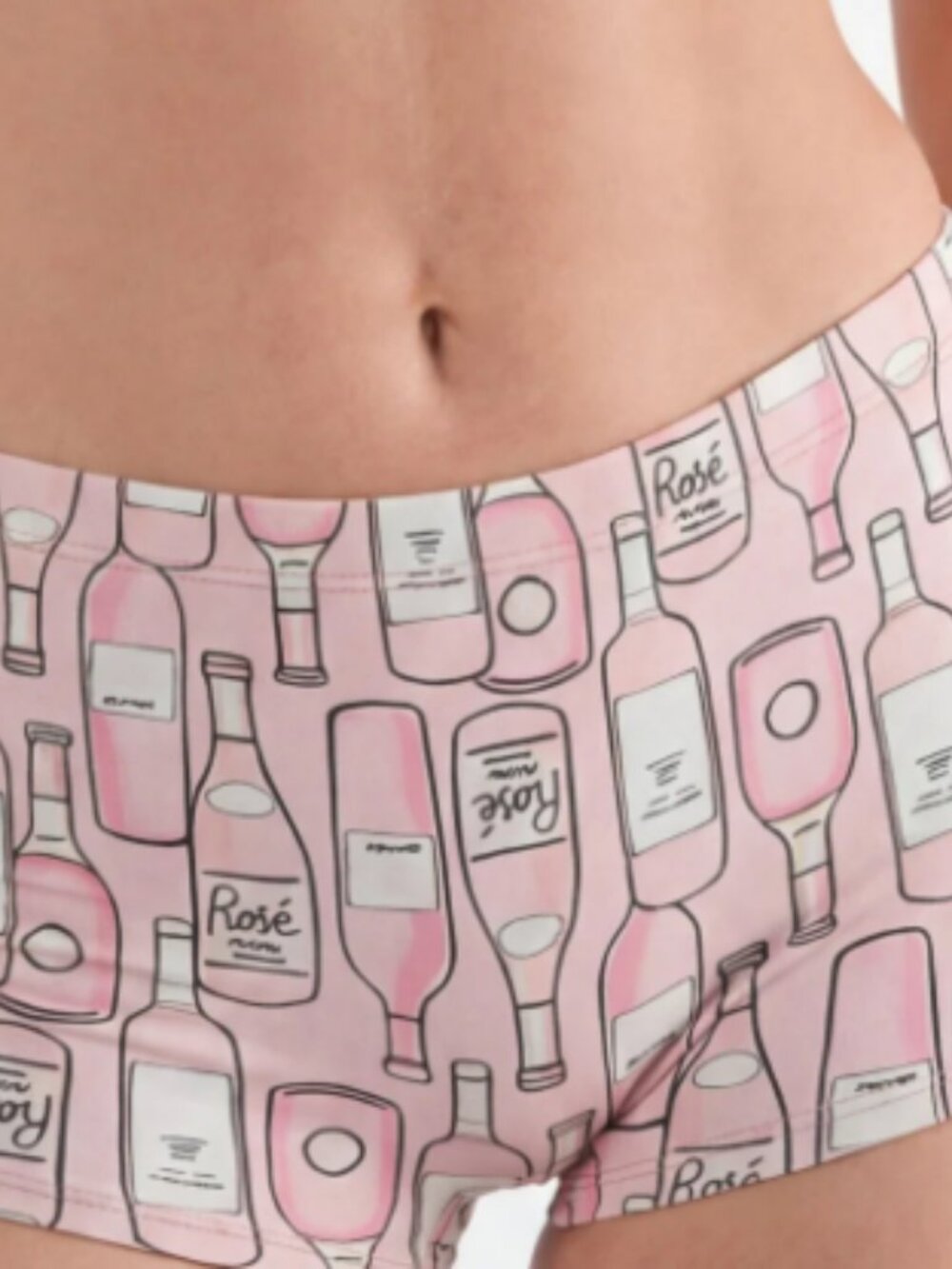 The All Day | Rosé Wine Modal Boyshort Underwear sz M Med NEW